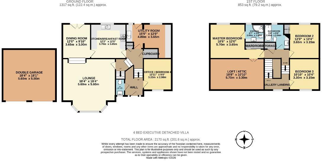 5 Rose Tay Court, Dunfermline floorplan