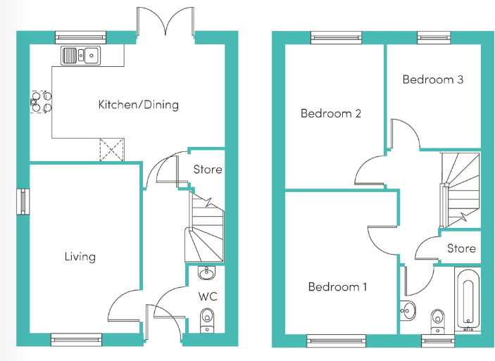 Sampson Close, Salford, M6 floorplan