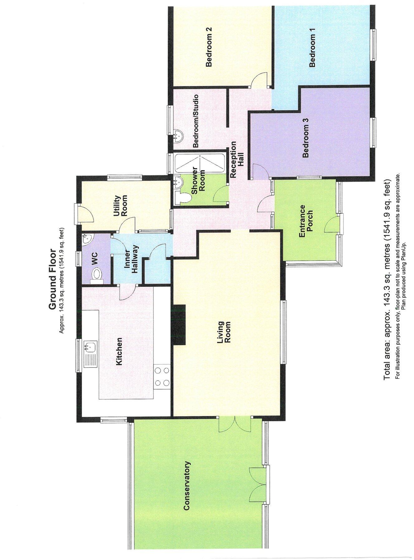 Cwrtnewydd, Llanybydder, SA40 floorplan