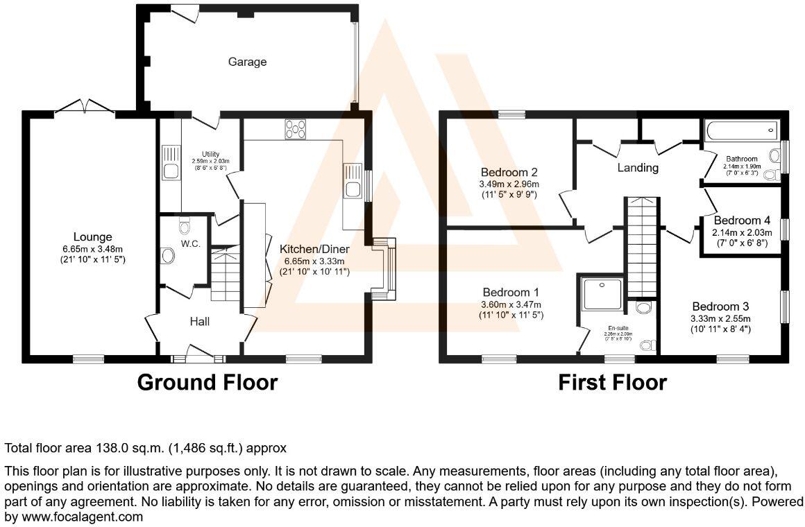 Oak View, Castle Croft, 9 Burnhope Way, Barnard Castle floorplan