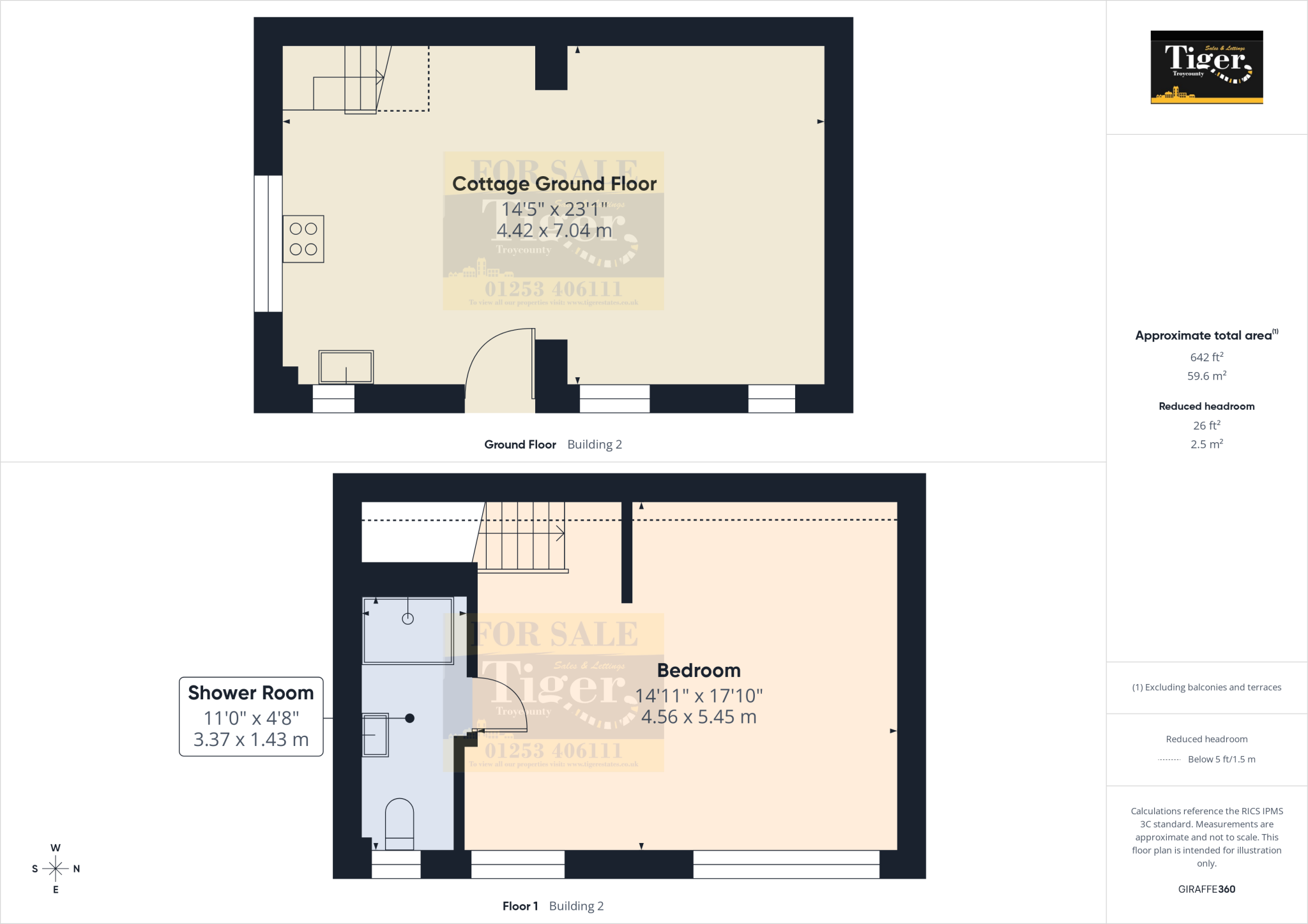 Kitty Lane, Blackpool floorplan