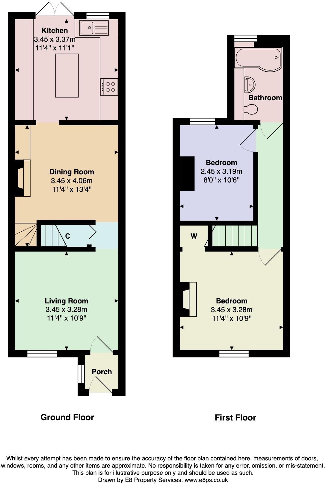 Percy Street, East Oxford floorplan