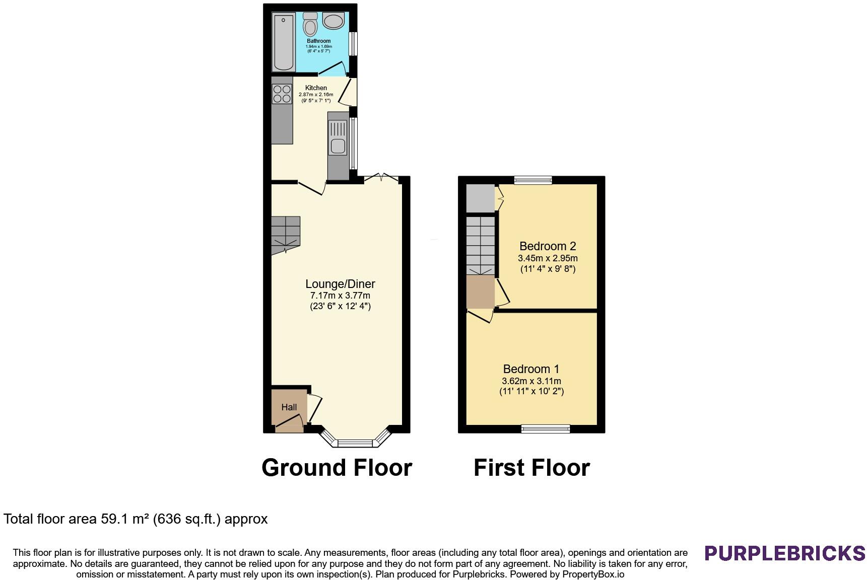 Bellmore Street, Liverpool, L19 floorplan