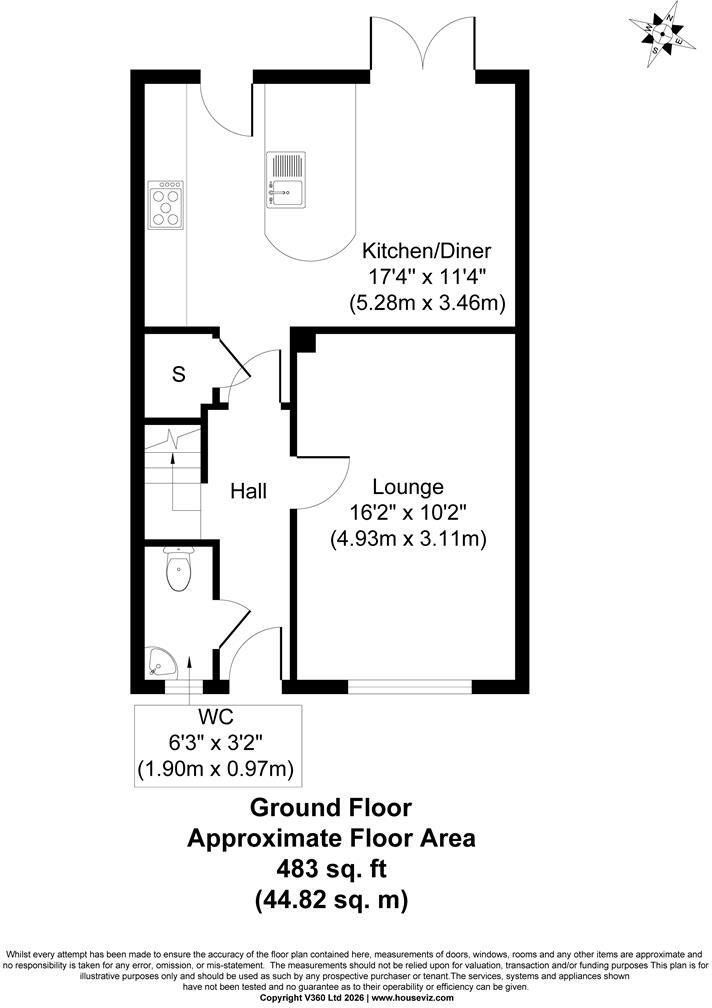 Alder Close, Selby floorplan