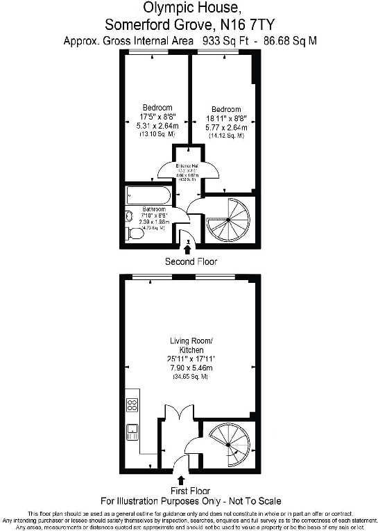 Somerford Grove, London, N16 floorplan