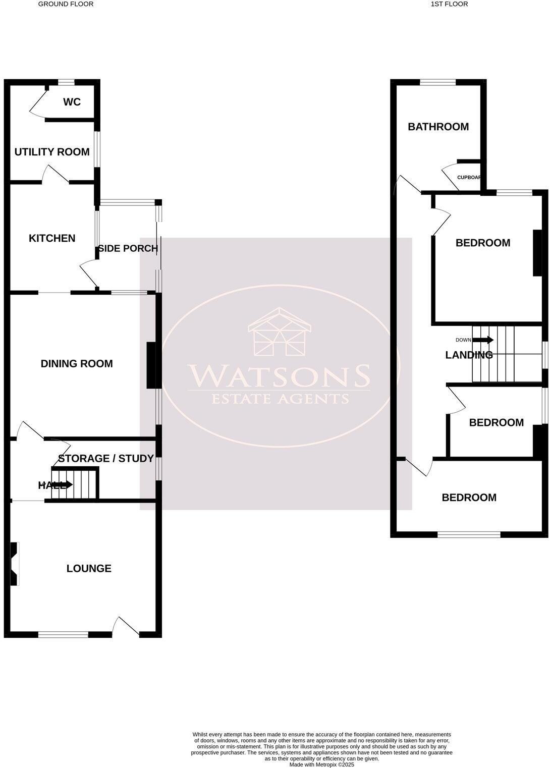 Portland Road, Selston, Nottingham, NG16 floorplan