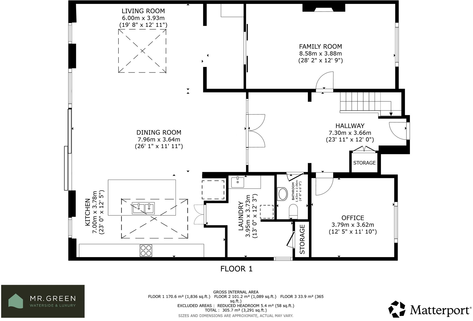 Carbery Avenue, Bournemouth, BH6 floorplan