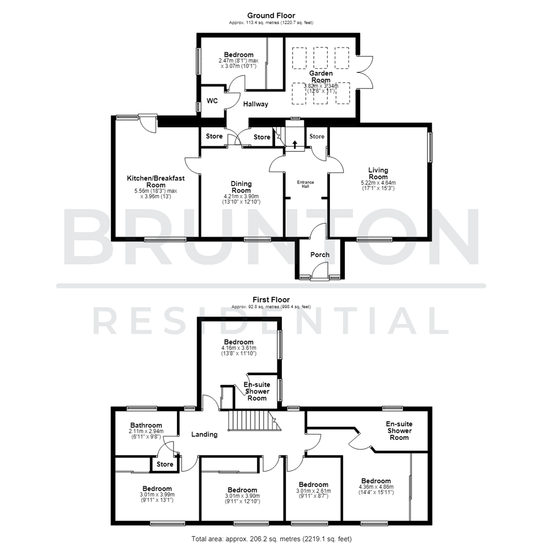 Eland Hall Farm North, Ponteland, NE20 floorplan