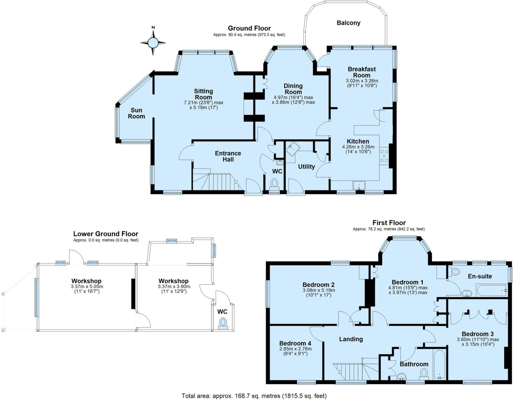 Pillory Hill, Noss Mayo floorplan