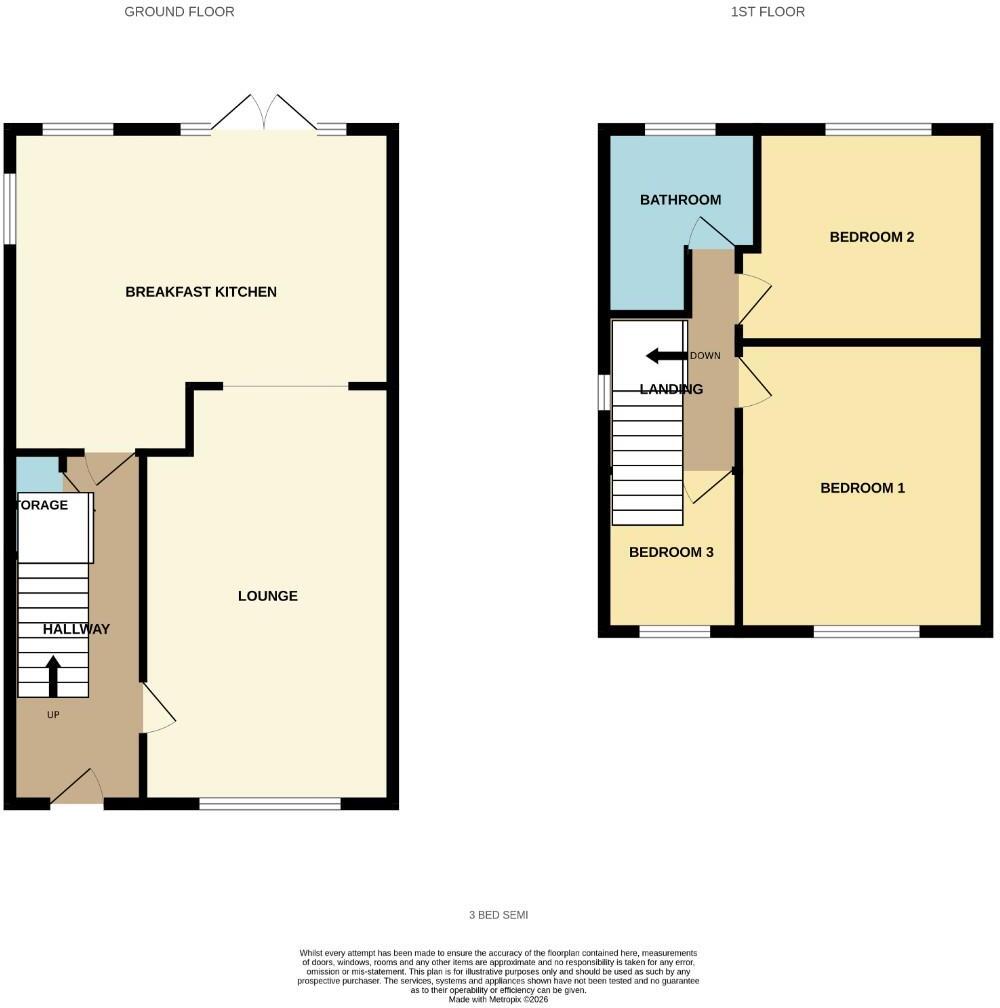 Grovemount, Davenham, Northwich floorplan