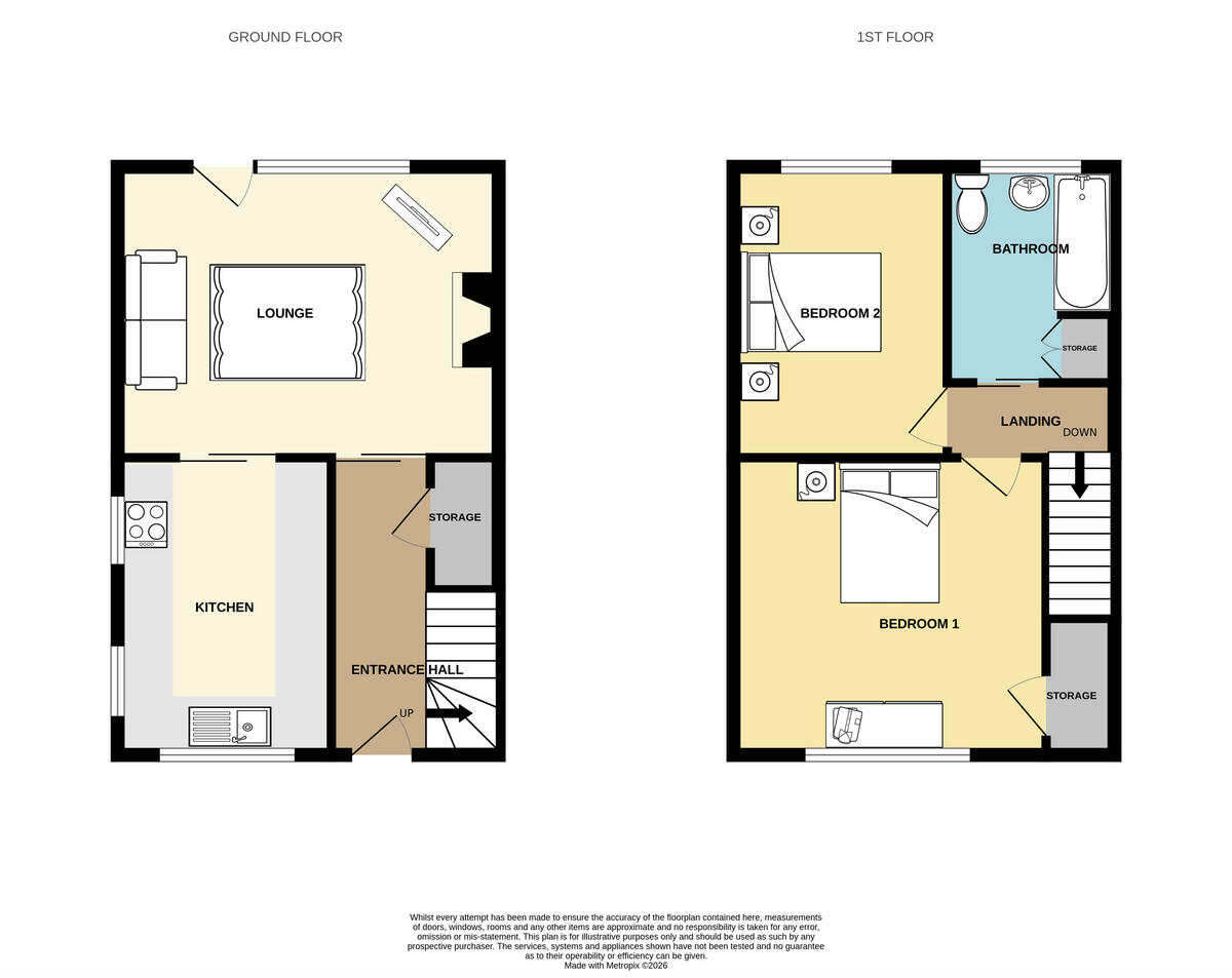 Evergreen Road, Lowestoft floorplan