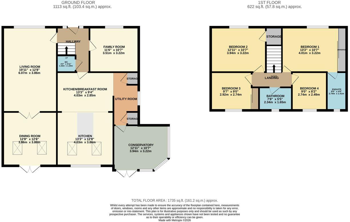 Nightingale Drive, Towcester, NN12 floorplan