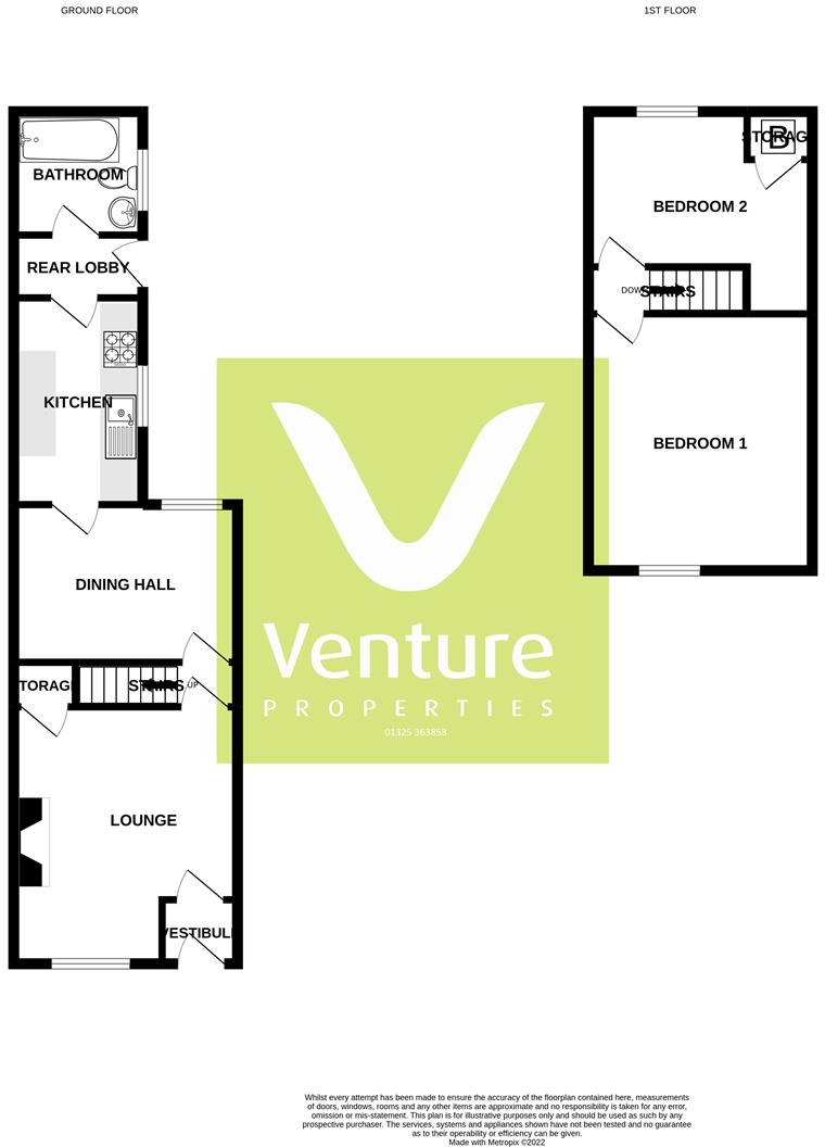 Beaconsfield Street, Darlington floorplan