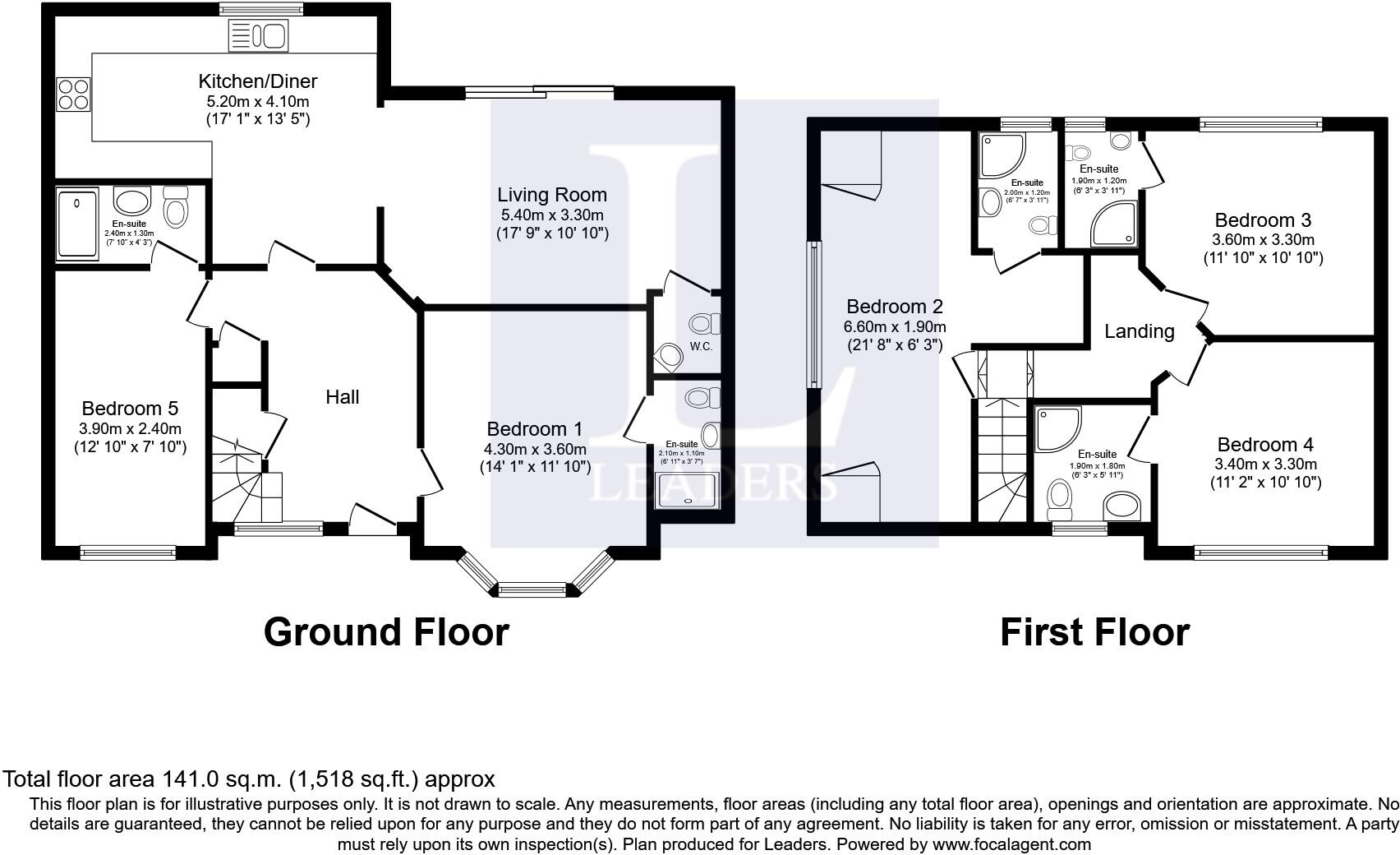 The Frenches, Redhill, RH1 floorplan