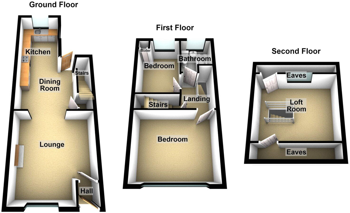 4 Rothwell Street, Royton, Oldham, OL2 5ND floorplan