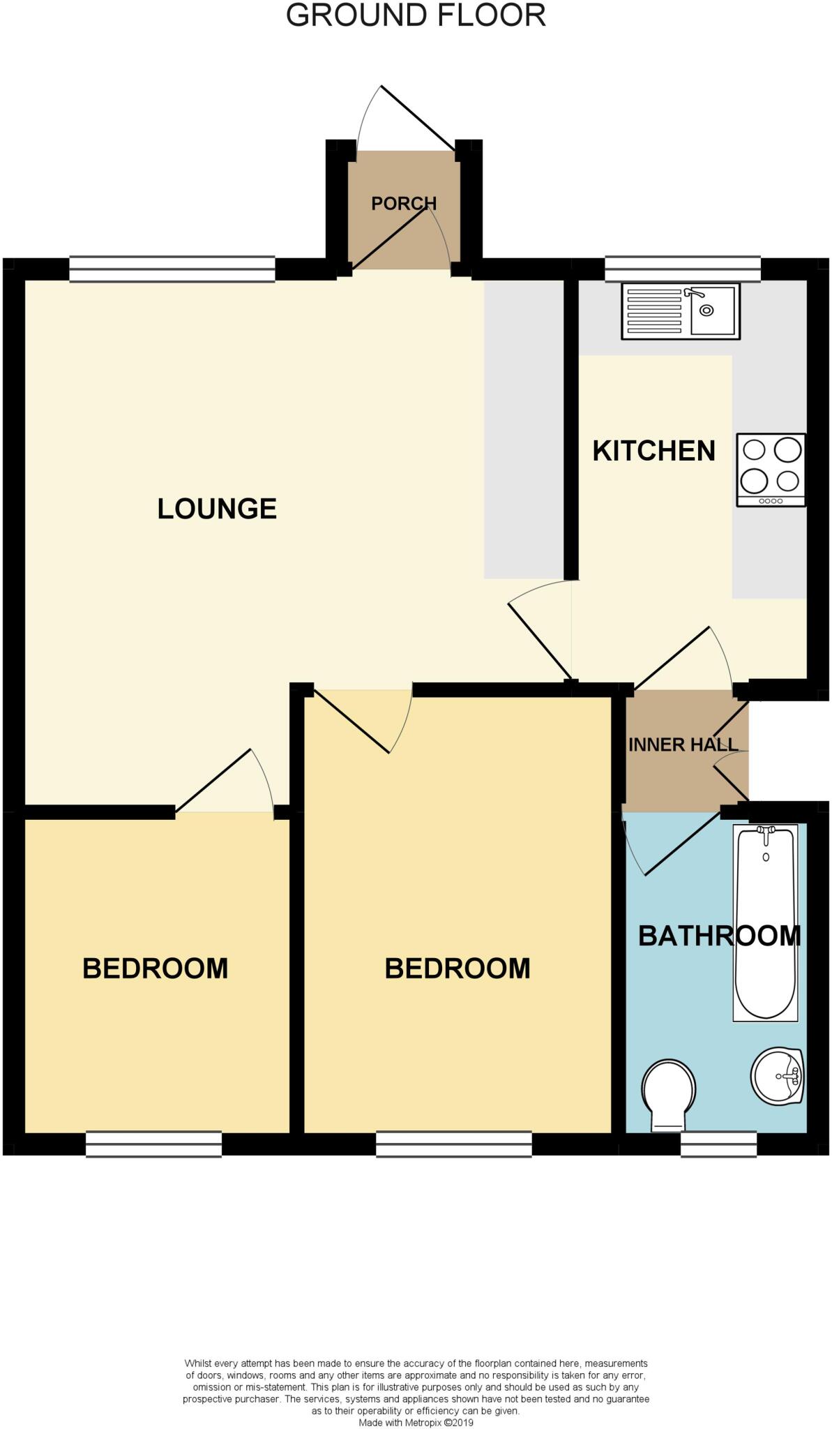 Maple House, Knoll Park, Brean, Somerset, TA8 floorplan