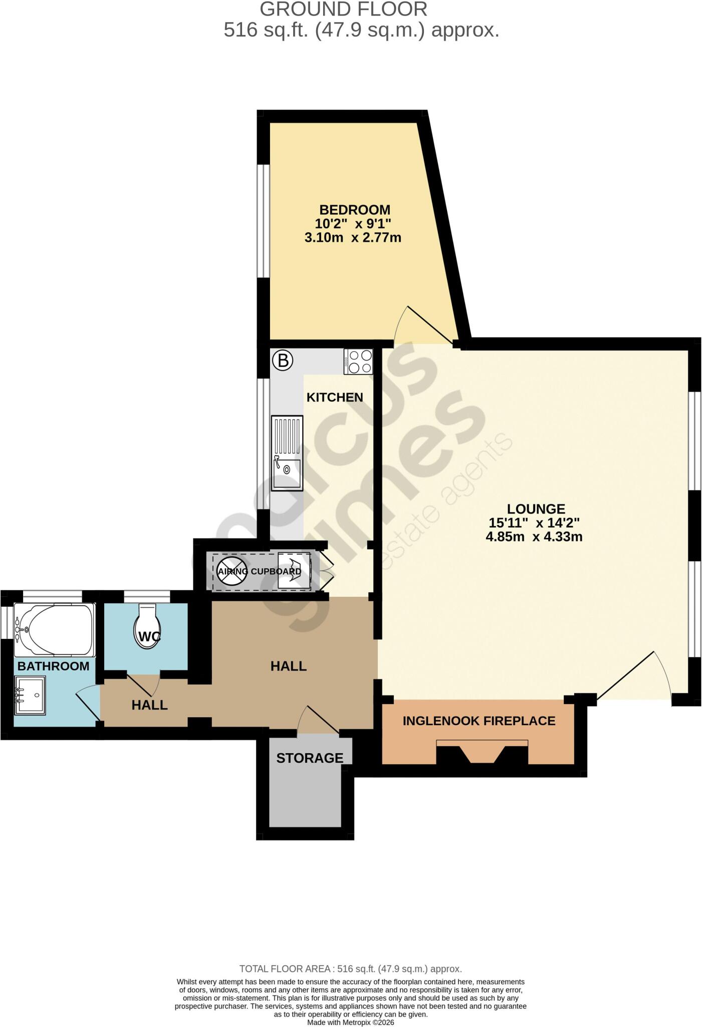 Butlers Green Road, Haywards Heath floorplan