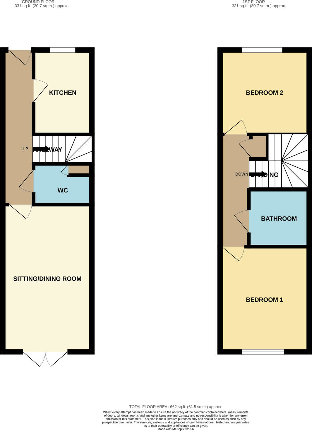 Woodside Road, Bournemouth, BH5 floorplan