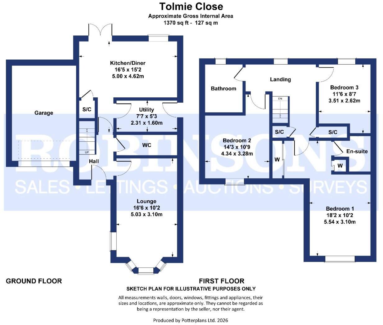 Tolmie Close, Spennymoor floorplan