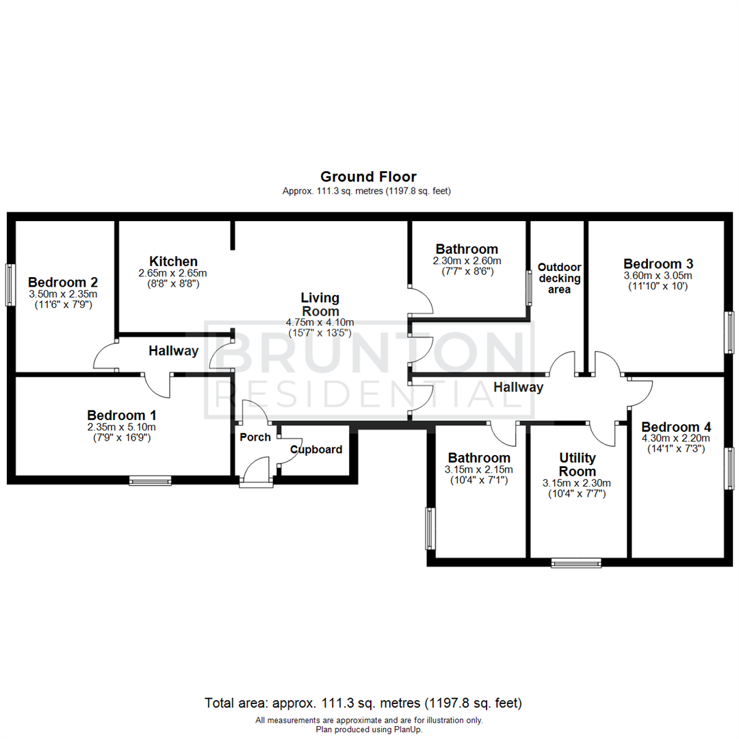 Heaton, NE6 floorplan