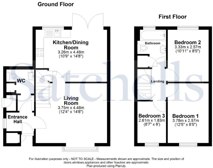 Mulberry Close, Stotfold, Hitchin, SG5 floorplan