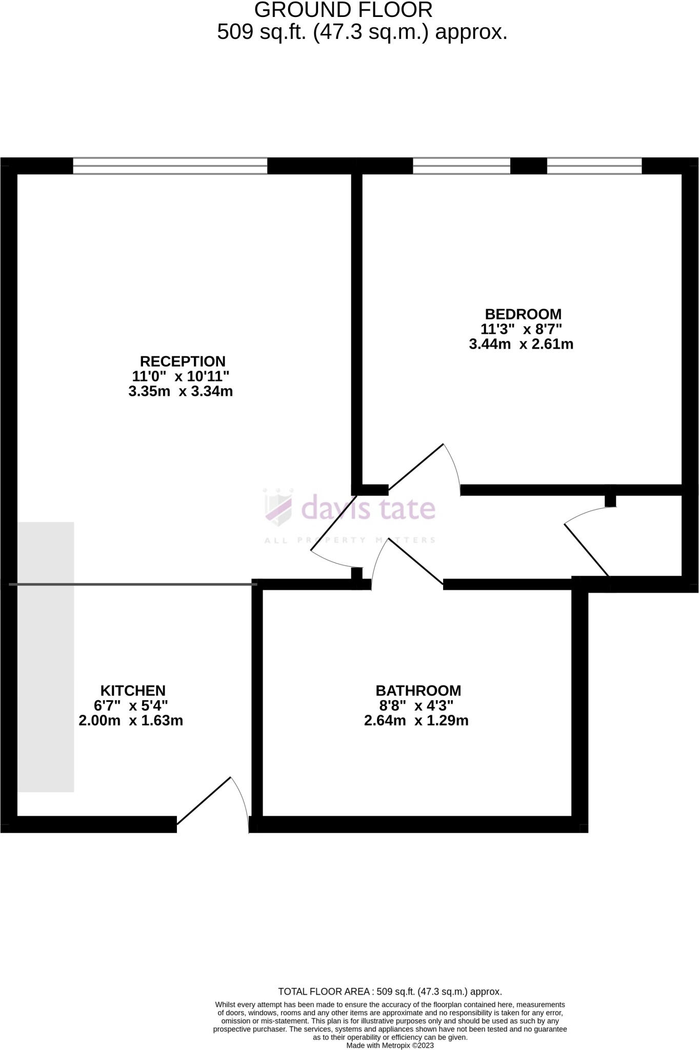 Basingstoke Road, Riseley, Reading, Berkshire, RG7 floorplan