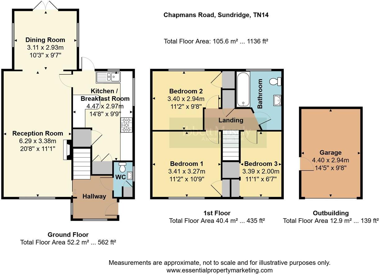Chapmans Road, Sundridge, Sevenoaks floorplan