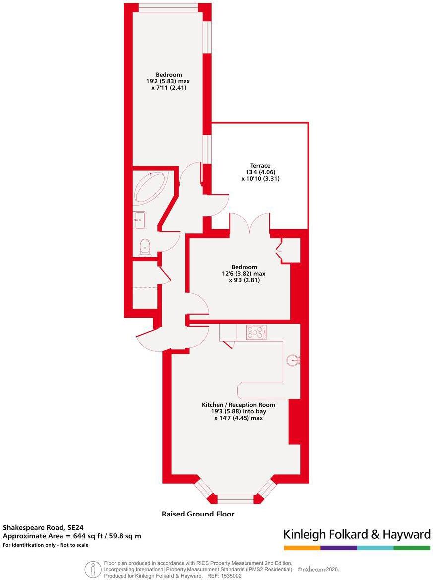 Shakespeare Road, Herne Hill, London, SE24 floorplan