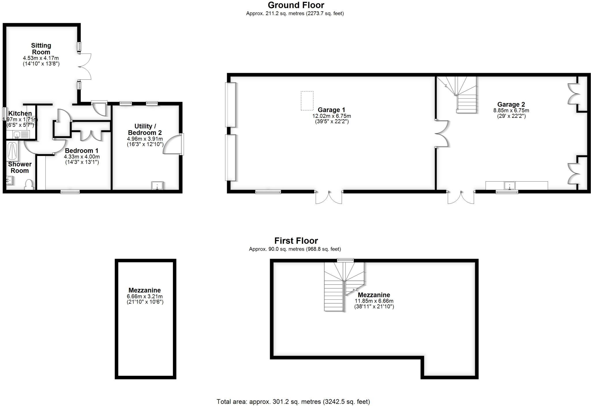 Swangleys Lane, Knebworth, Hertfordshire, SG3 floorplan