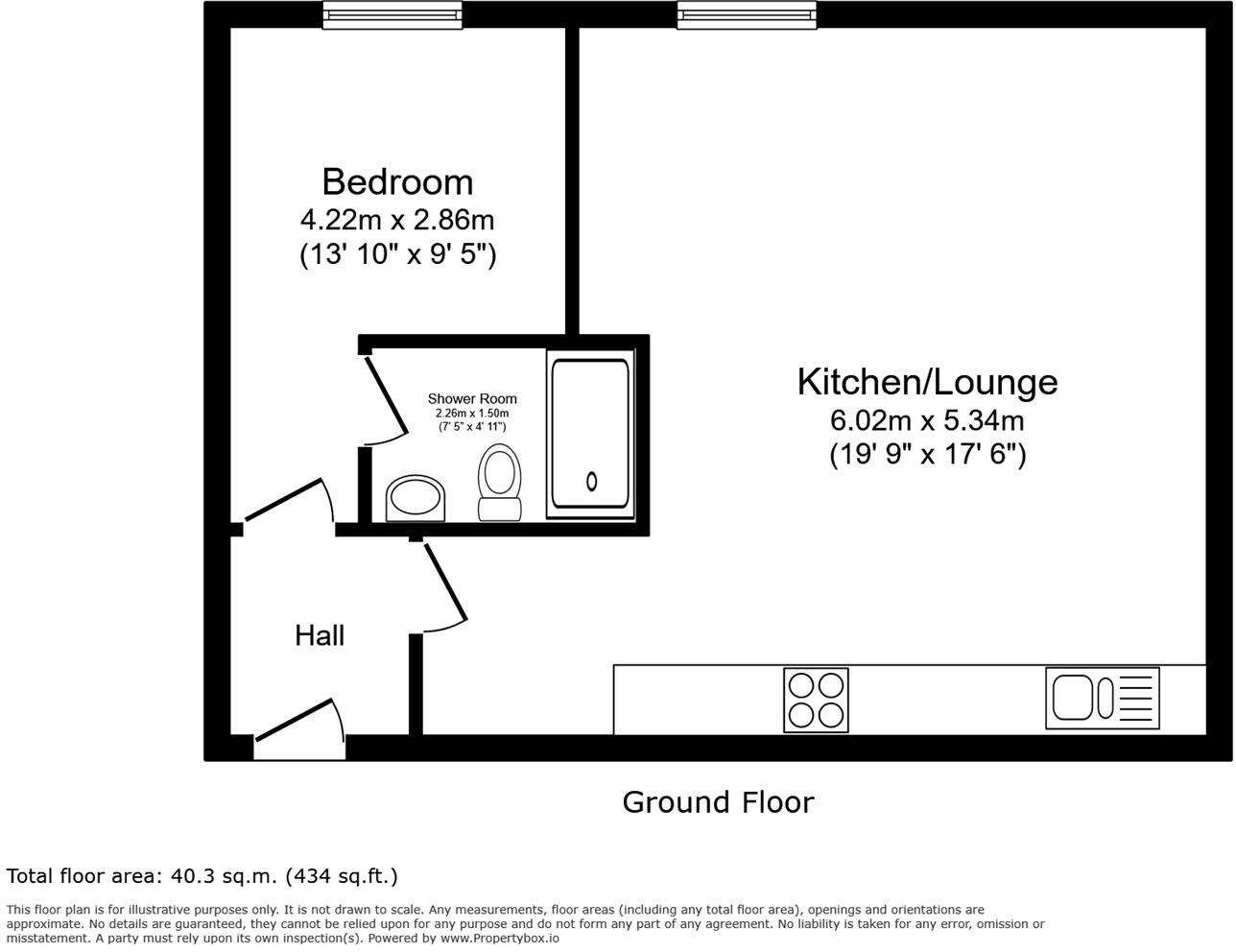 Essentia House, Upper Bond Street, Hinckley. floorplan