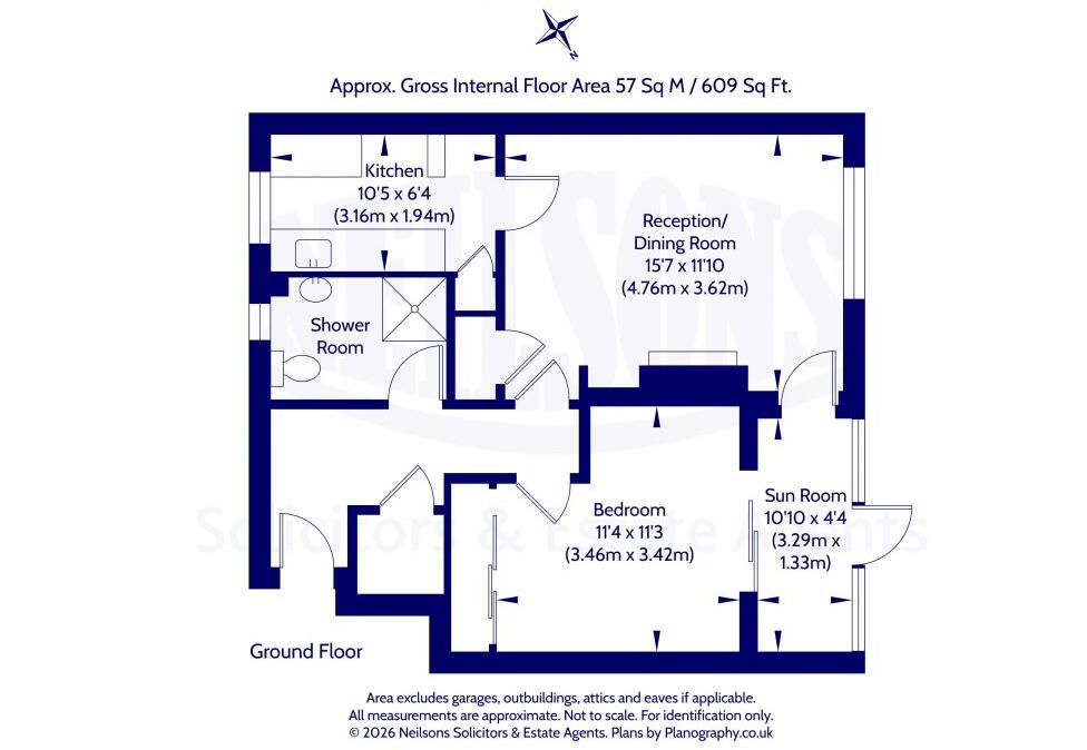 62/2 Rannoch Road, Edinburgh, EH4 7EN floorplan