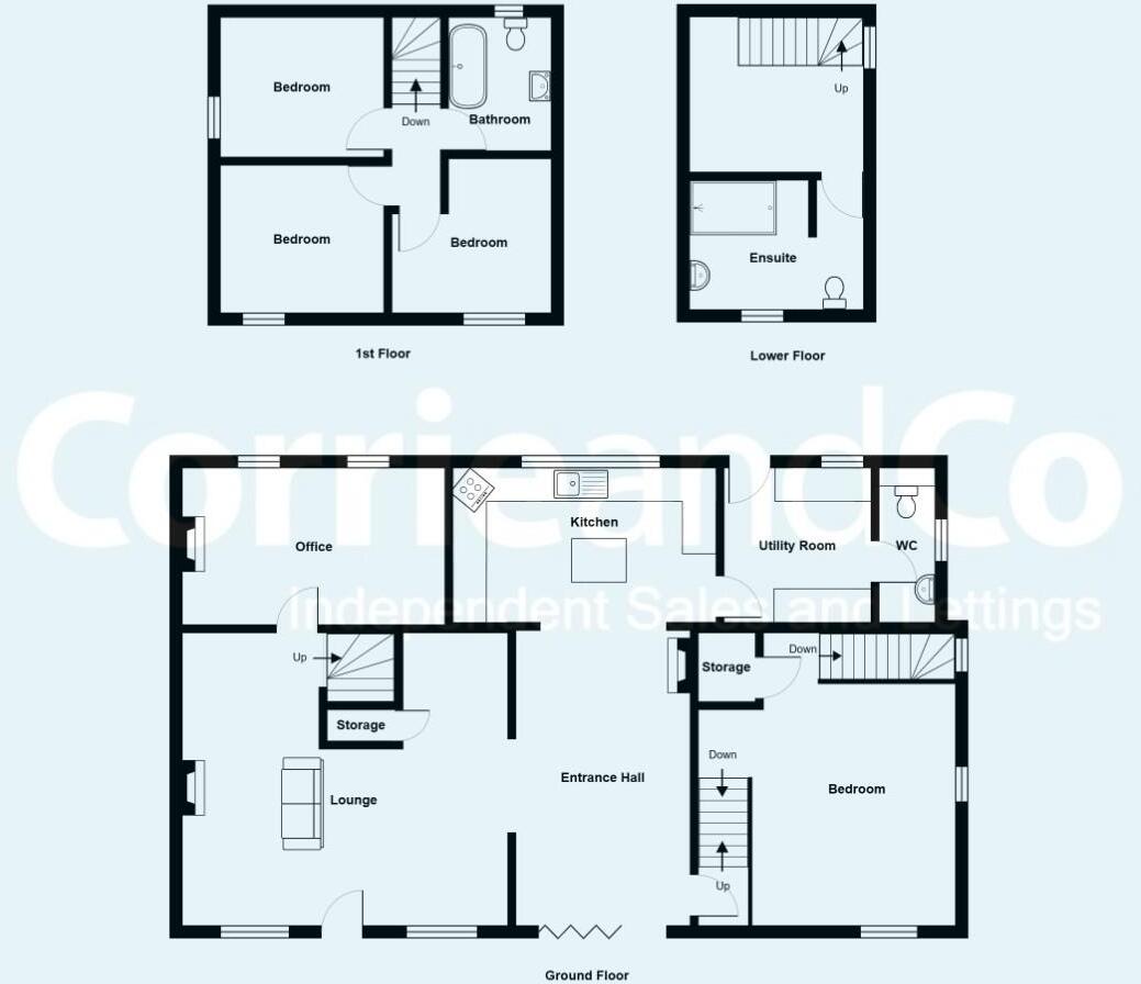 Lowick Green, Ulverston floorplan