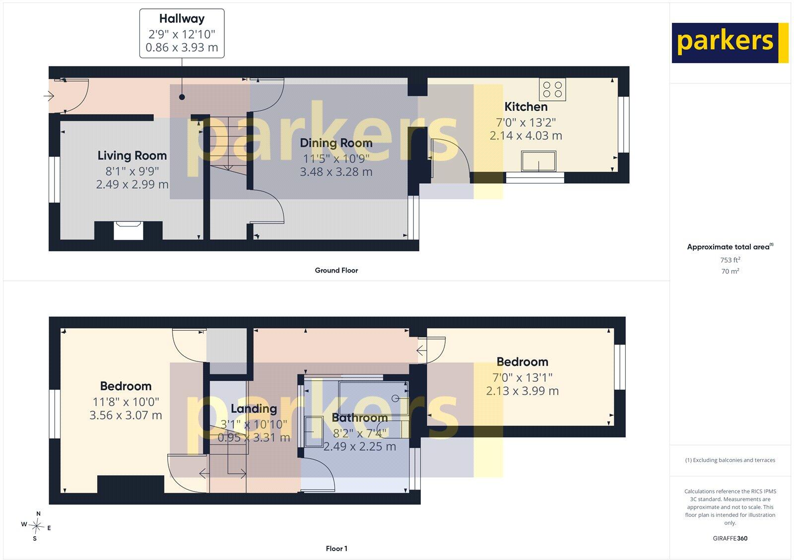 Collis Street, Reading, Berkshire, RG2 floorplan