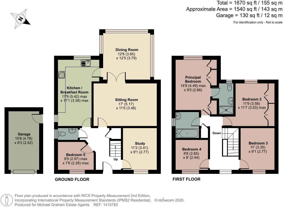 Springfield Road, Rushden, Northampton, Northamptonshire, NN10 floorplan