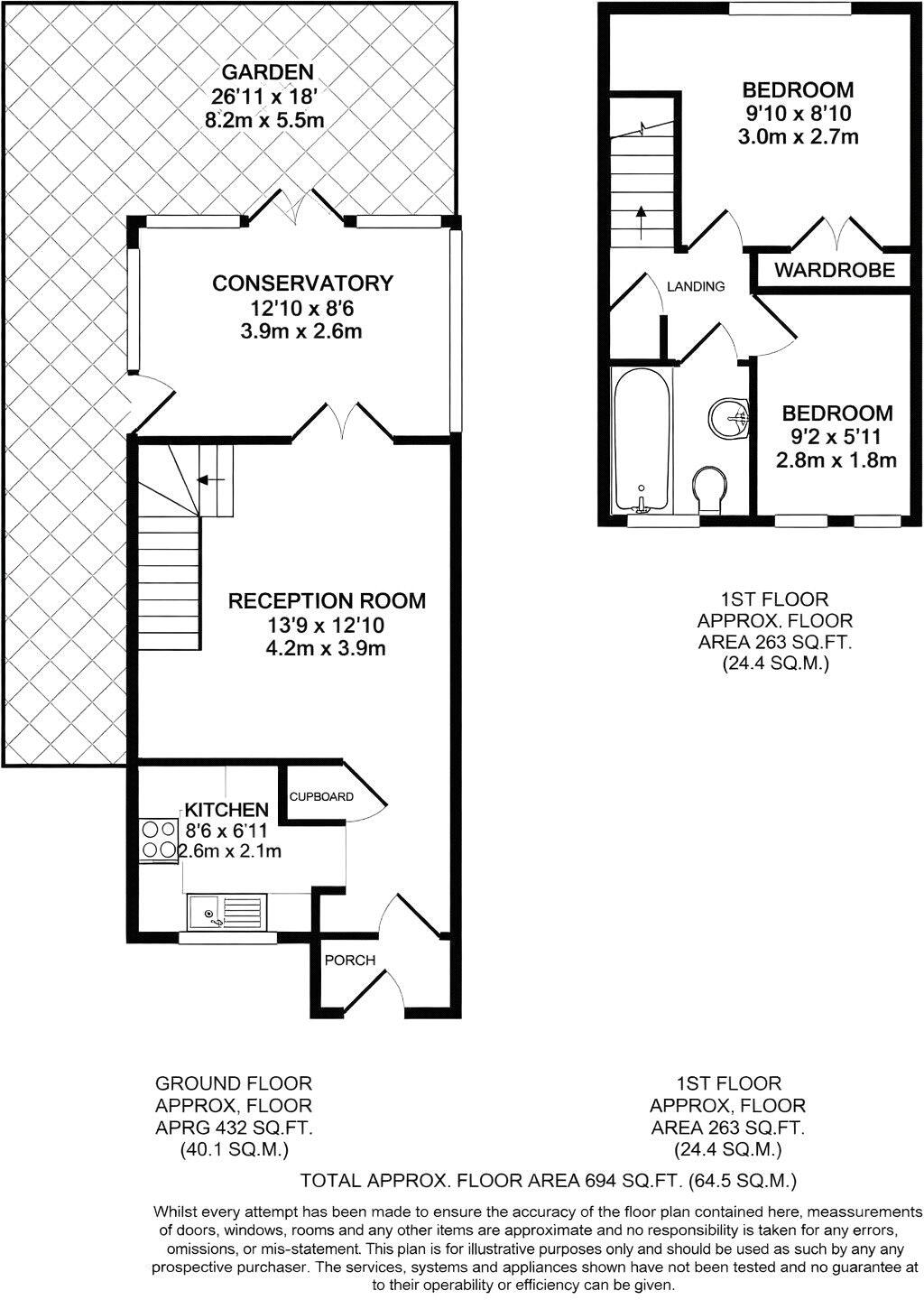 Manordene Road, Thamesmead, SE28 floorplan