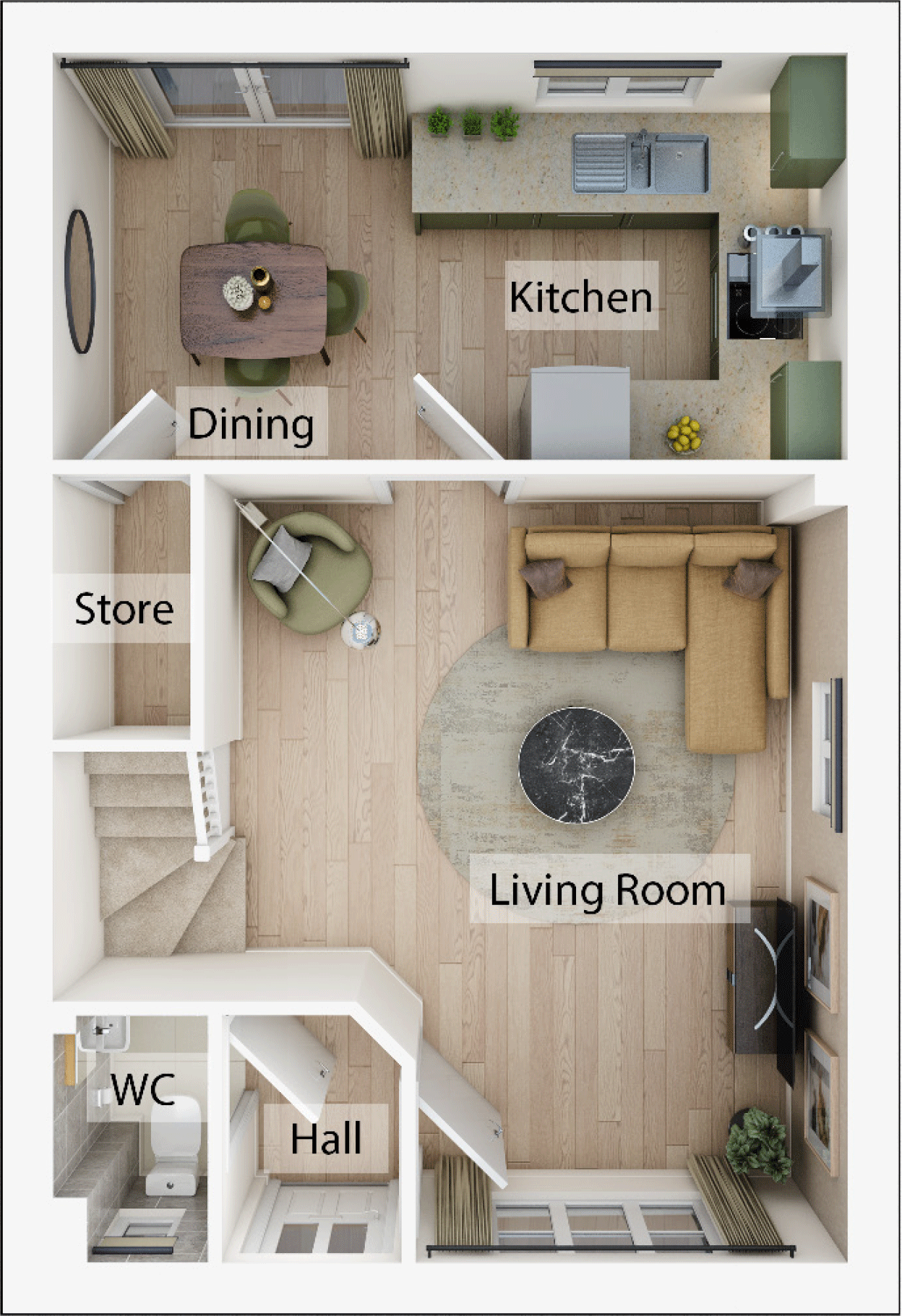 York Way, 
Northampton, 
Northamptonshire, 
NN5 6UX floorplan