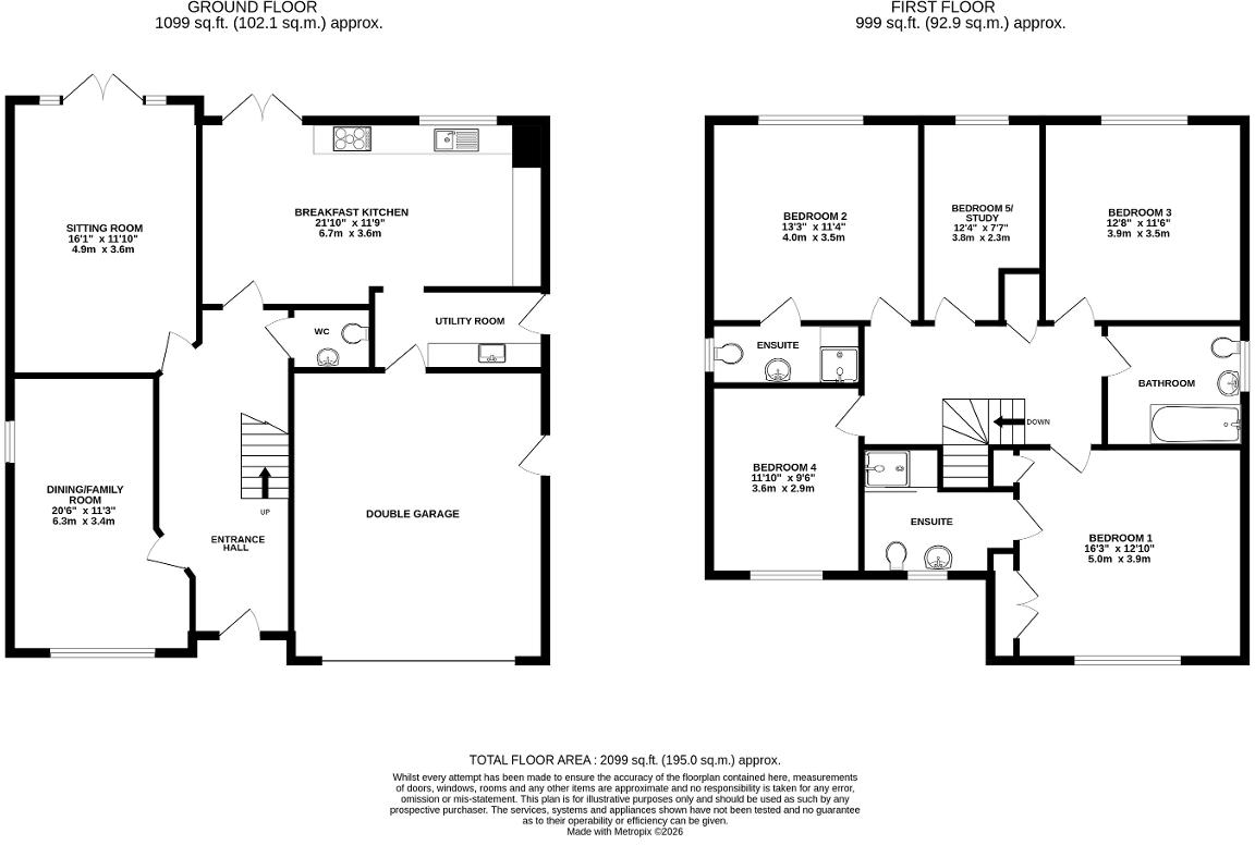 Chandlers Way, Stone, Staffordshire, ST15 8LY floorplan
