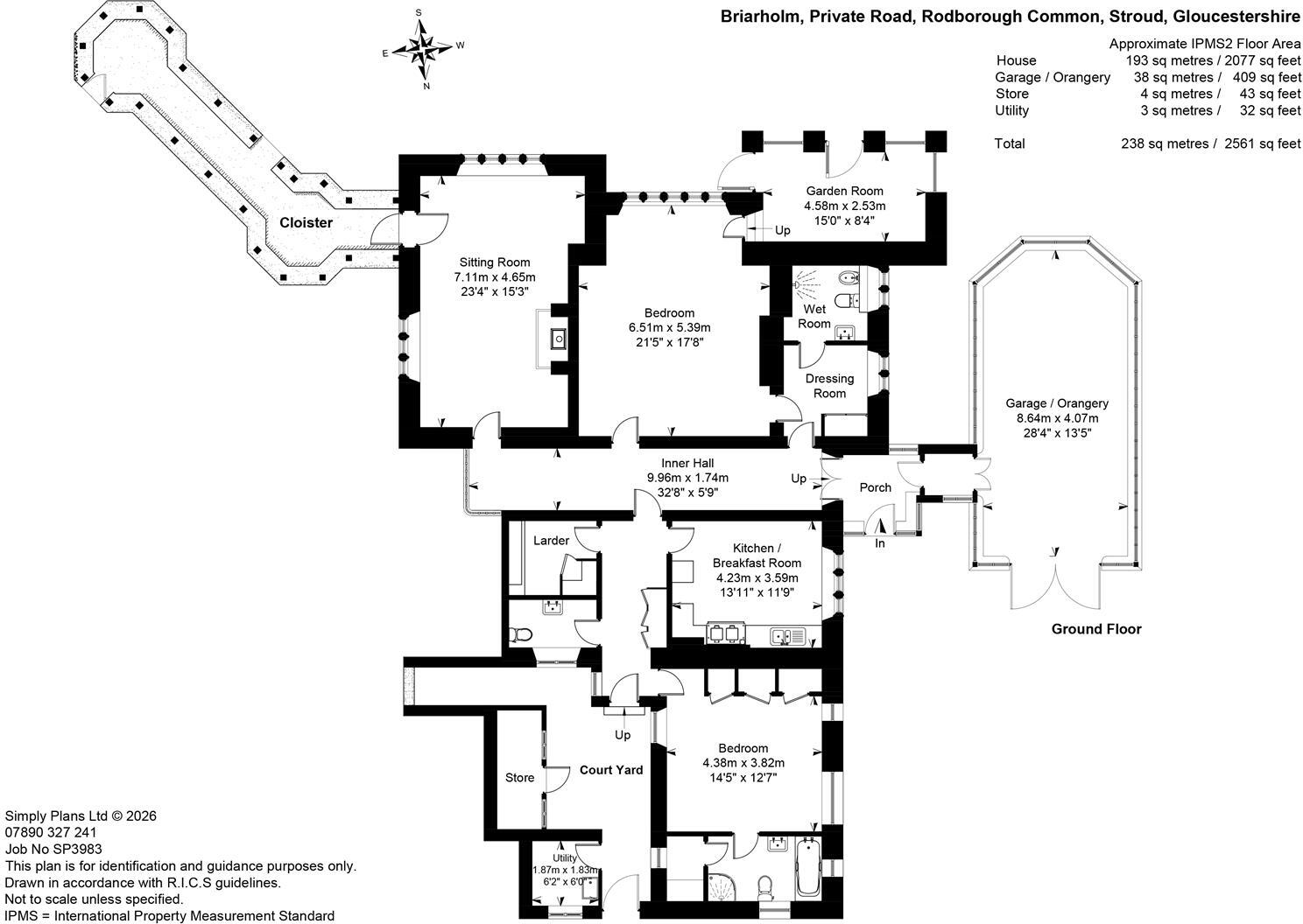 Rodborough Common floorplan