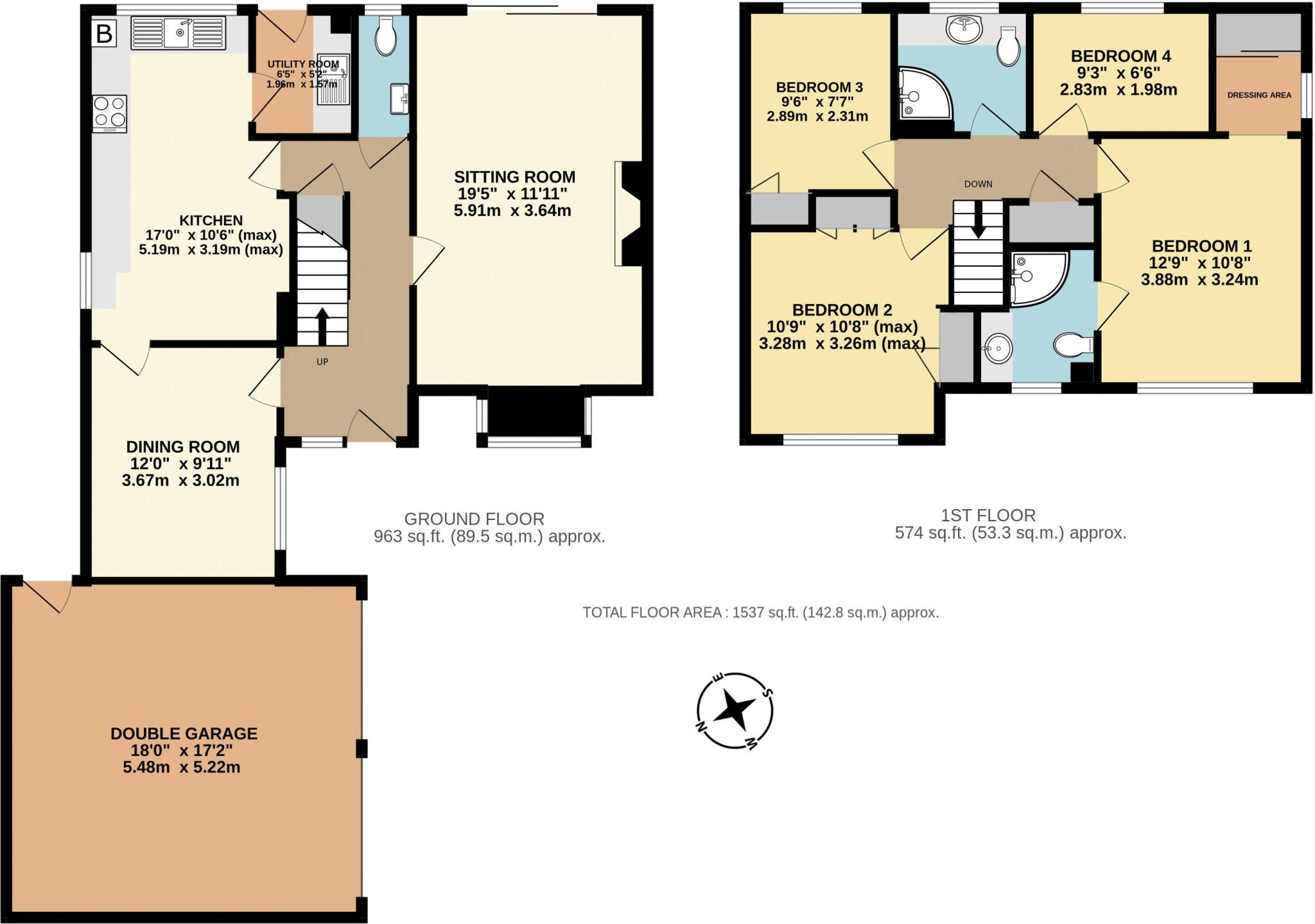 Foxglove Way, Chard, Somerset TA20 floorplan