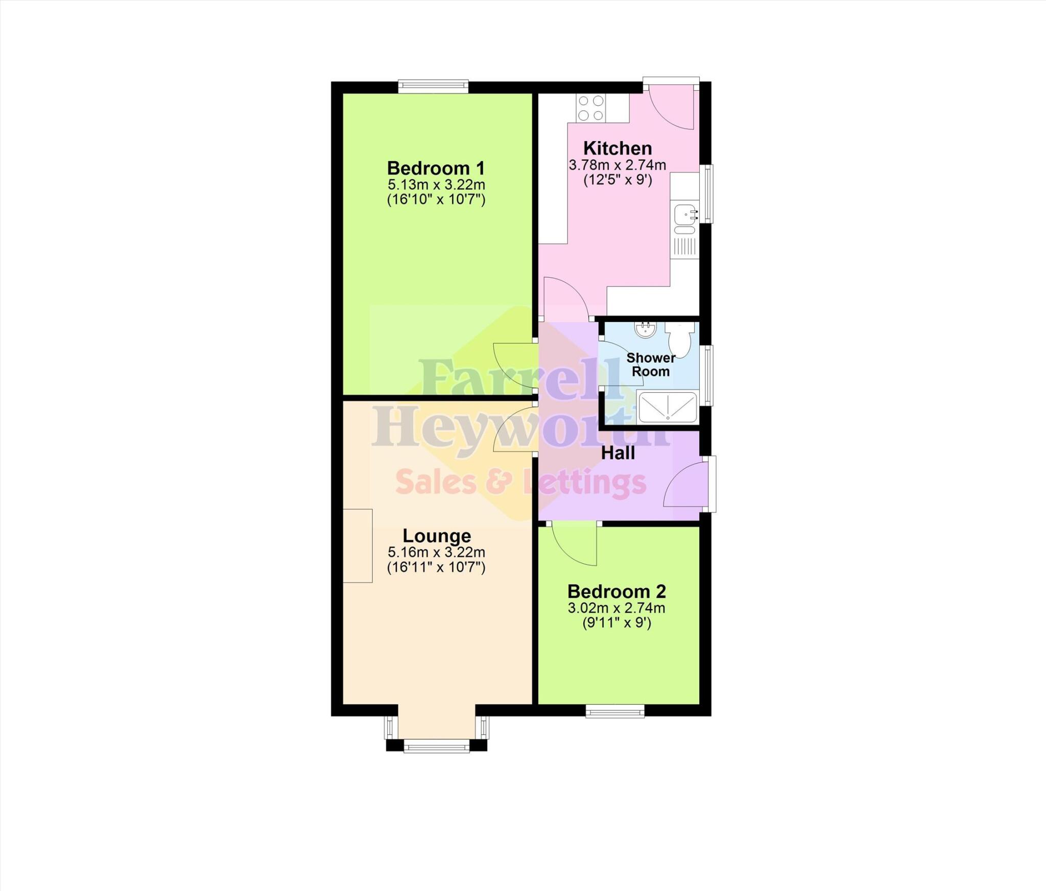 Newlands Road, Morecambe floorplan