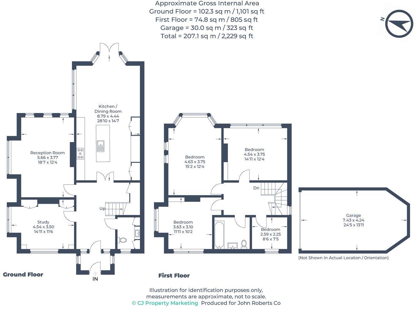 Shire Lane, Chorleywood floorplan