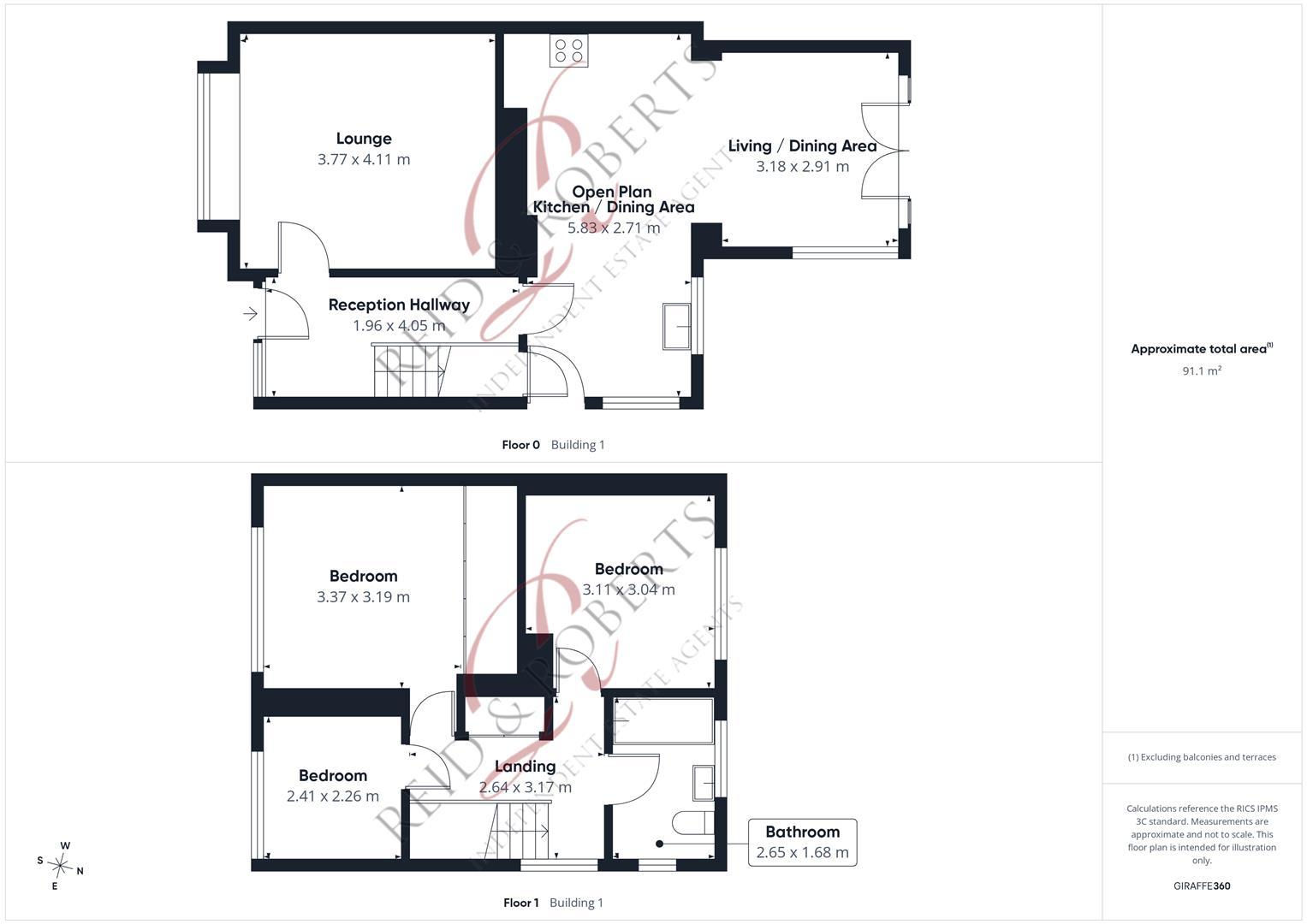 Grosvenor Road, Prestatyn floorplan