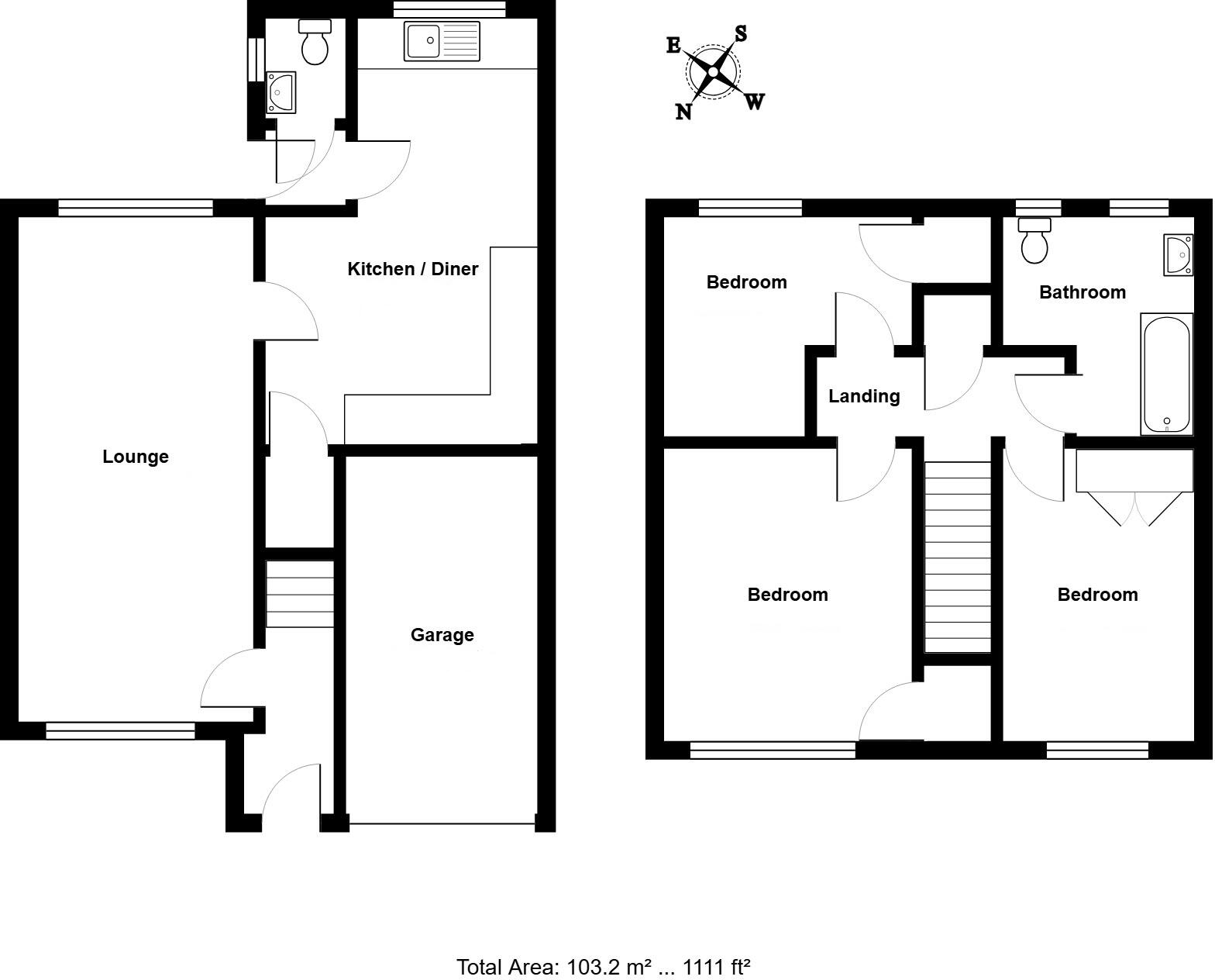 Chapel Field, Bramford, Ipswich, Suffolk, IP8 floorplan