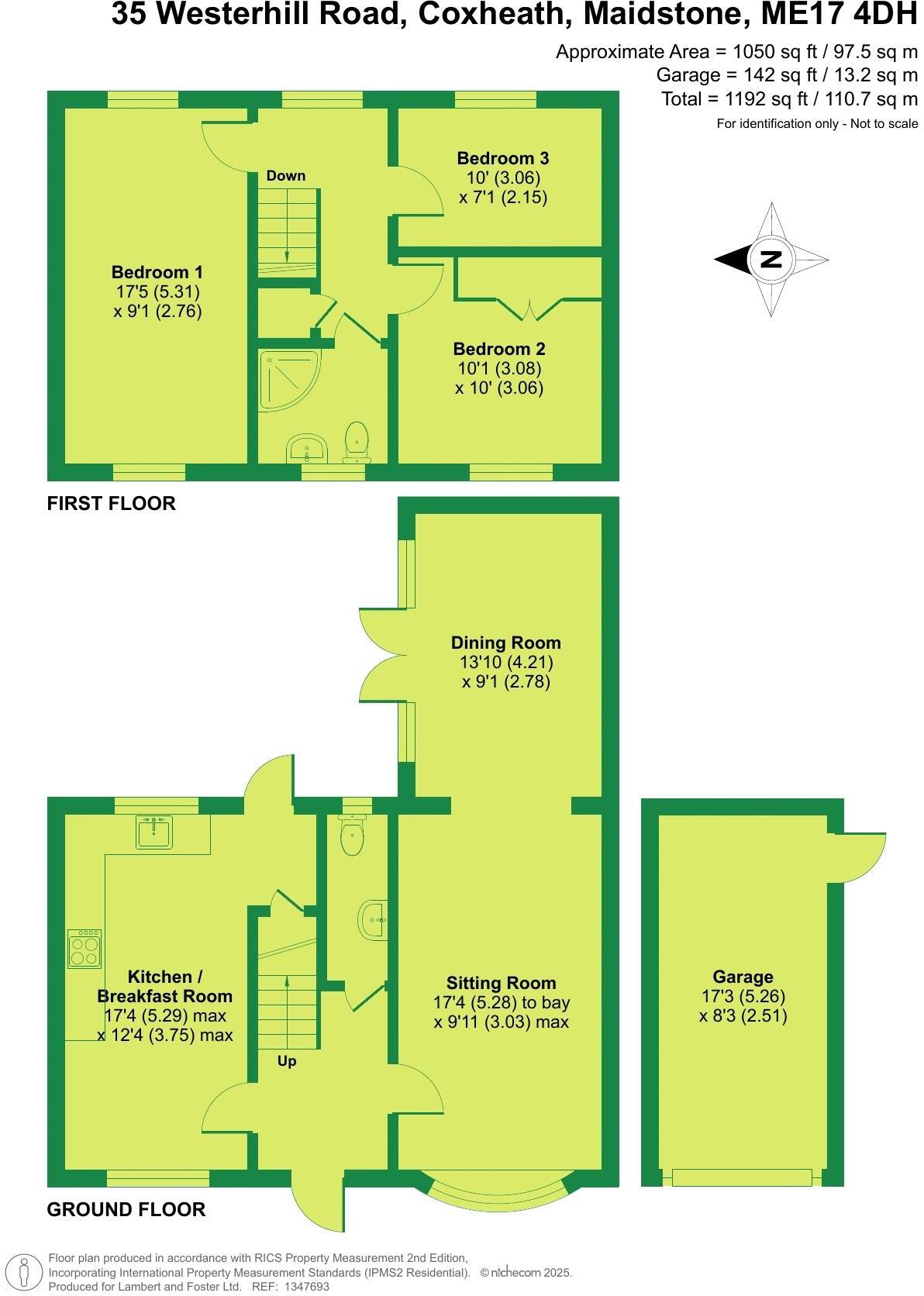 Westerhill Road, Coxheath floorplan