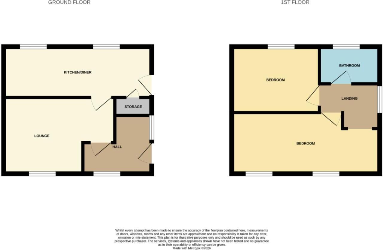Neath Way, Bloxwich, Walsall floorplan