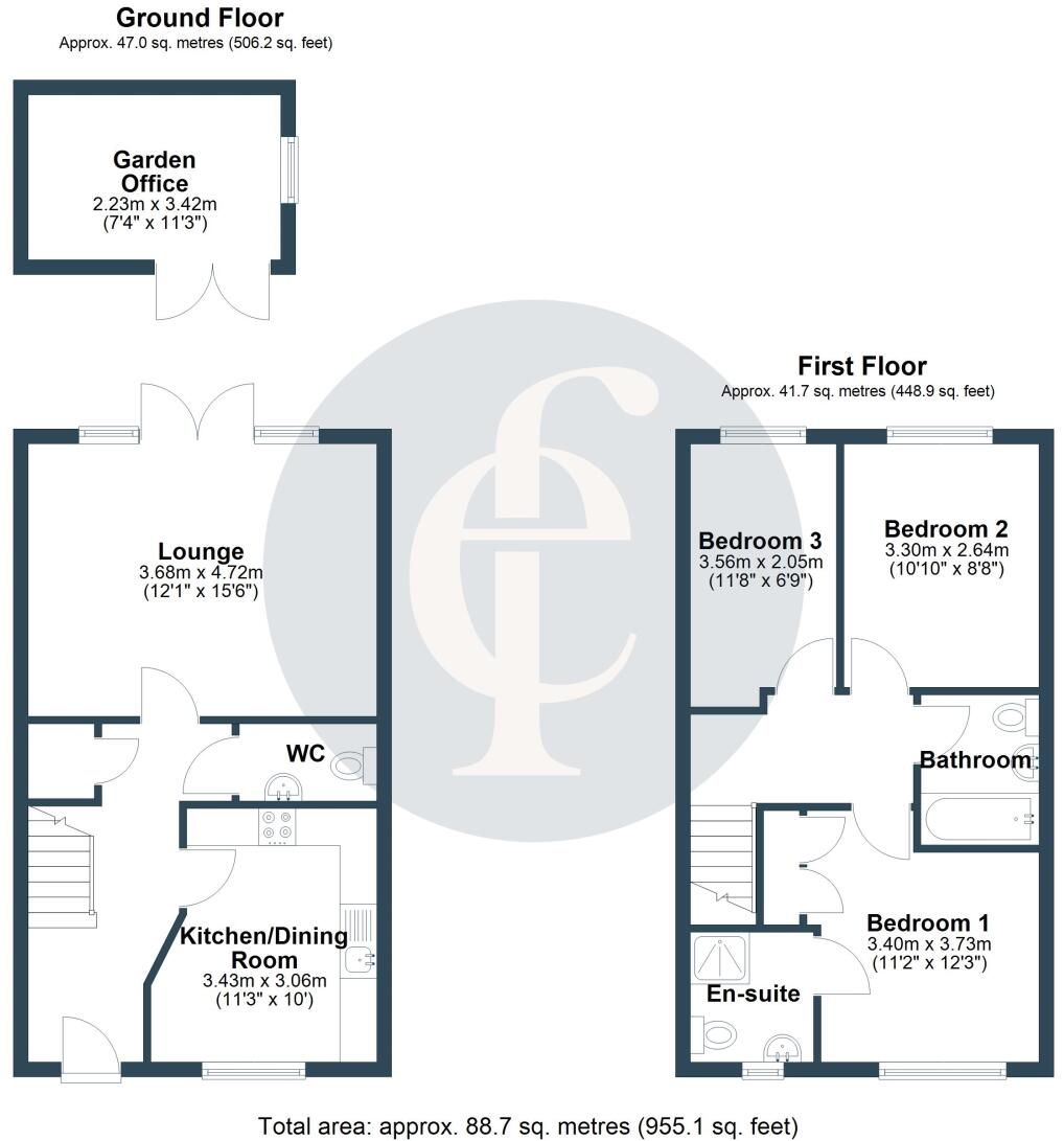 Rowan Place, Bidford-on-Avon, B50 floorplan