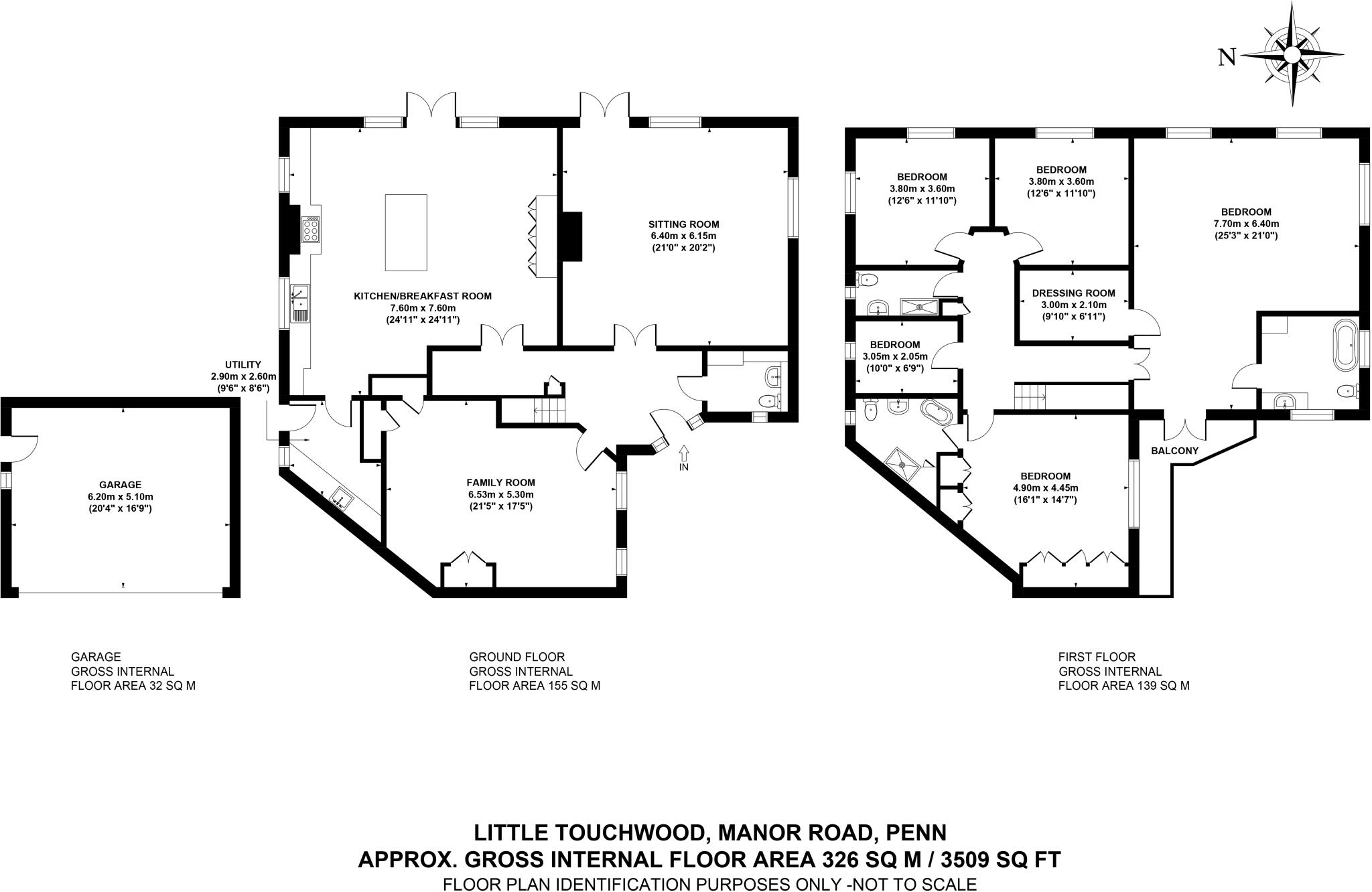 Manor Road, Penn, Buckinghamshire, HP10 floorplan
