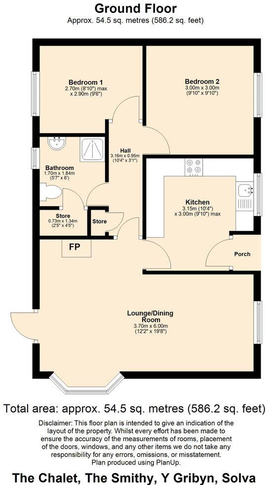 Y Gribyn, Solva, SA62 floorplan
