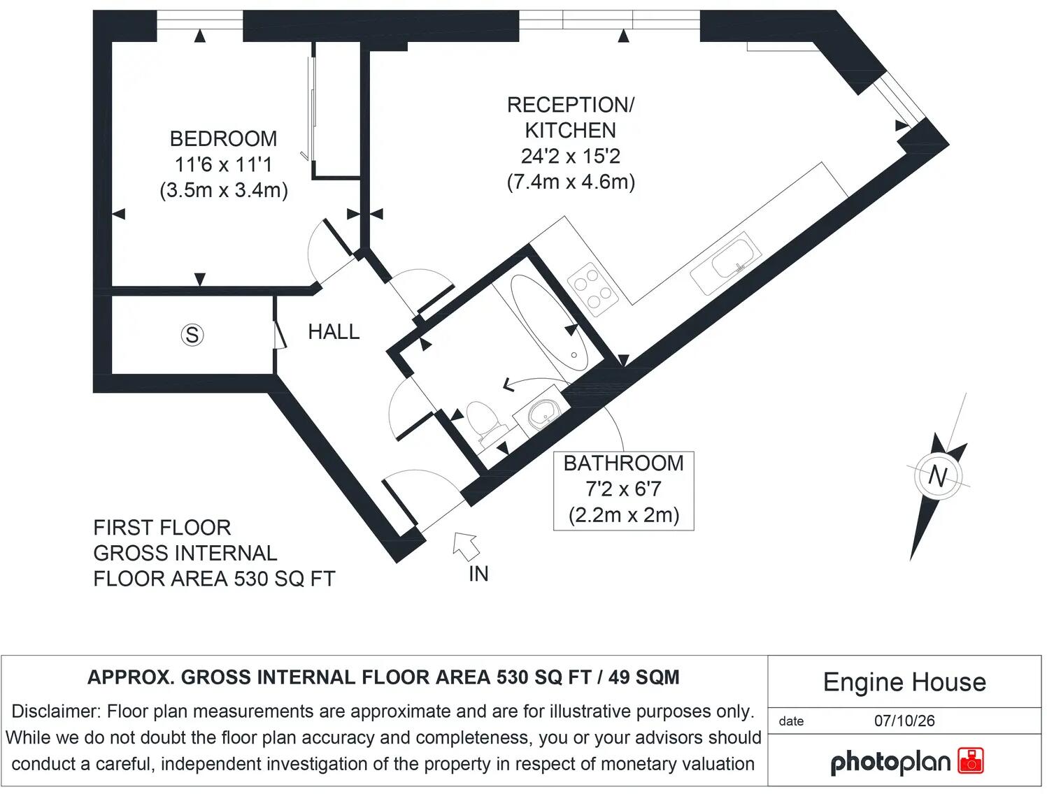 London E14 6UA, London, E14 6UA floorplan