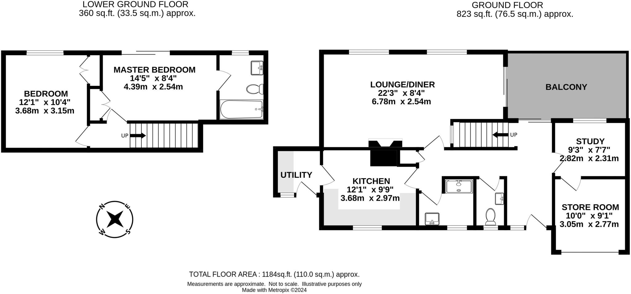 6, Portland Court, Lyme Regis, Dorset, DT7 floorplan